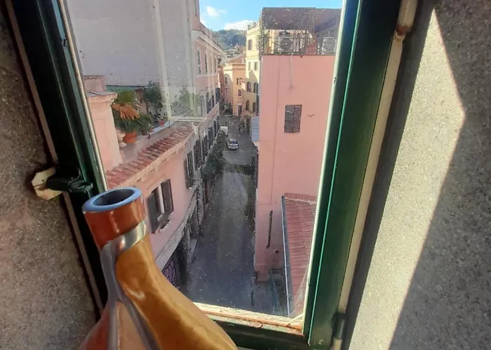 View Of The Rooftops Of Trastevere