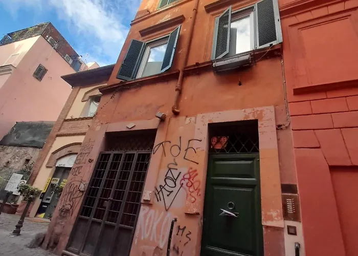 View Of The Rooftops Of Trastevere