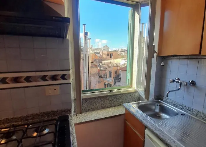 View Of The Rooftops Of Trastevere Roma
